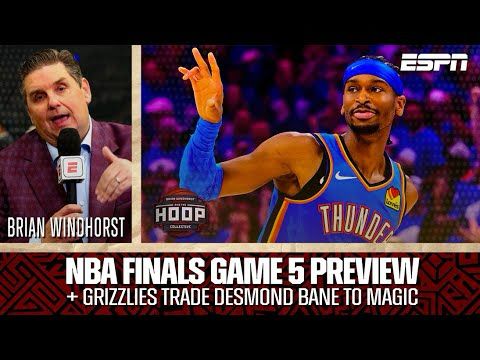 NBA Finals Game 5 Preview + Bane Trade Reaction & KD Trade Future | The Hoop Collective