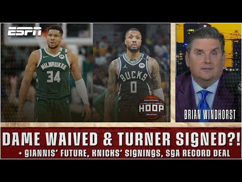 Will Bucks’ SHOCKING Moves Keep Giannis? + JJJ’s Injury & Knicks’ FA Reaction | The Hoop Collective