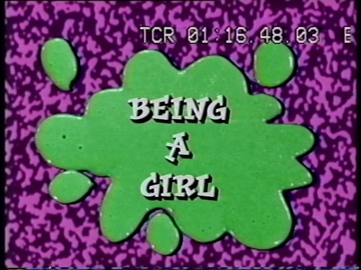 Figure It Out's "Secret Slime Action" is "BEING A GIRL"