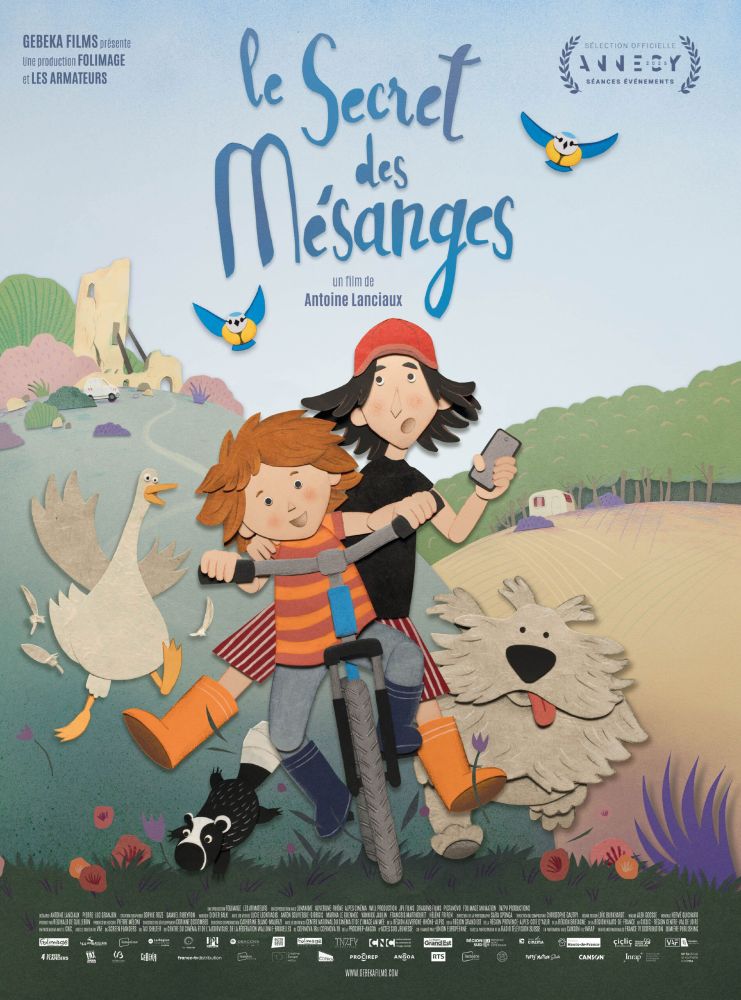 Affiche du film d'animation Le Secret des mésanges