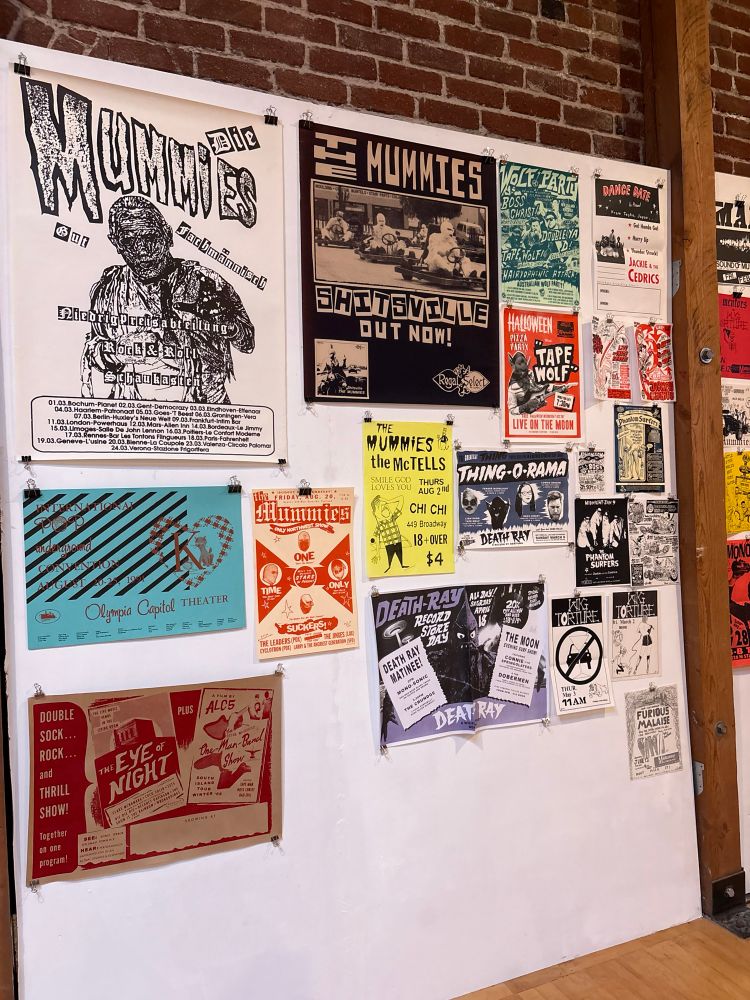 Punks and garage rock flyers 