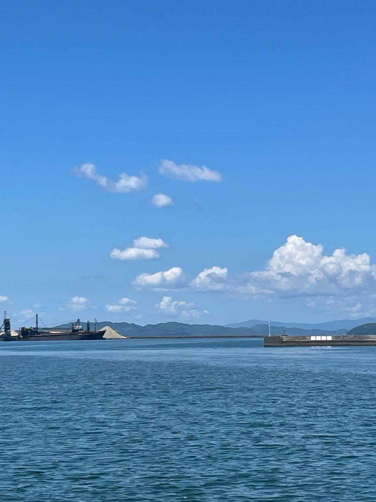 海路、長崎空港へ
By sea to Nagasaki Airport