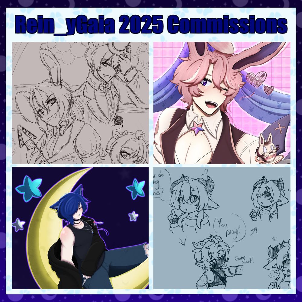 Showing some exampls of my artwork for commissions