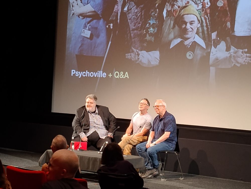 Justin Johnson, Reece Shearsmith and Steve Pemberton at the BFI