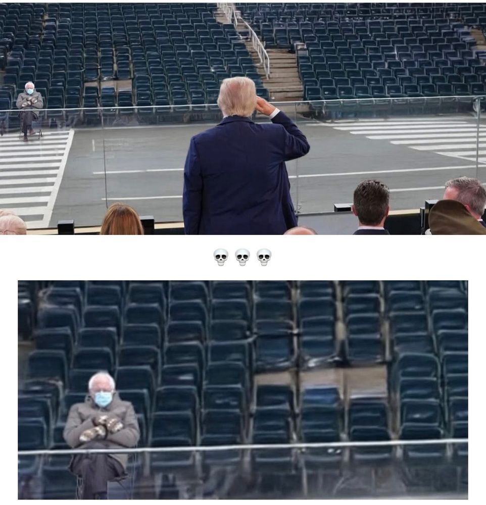 This photo shows the magnitude of the crowd. We spent millions on this, ON THIS.