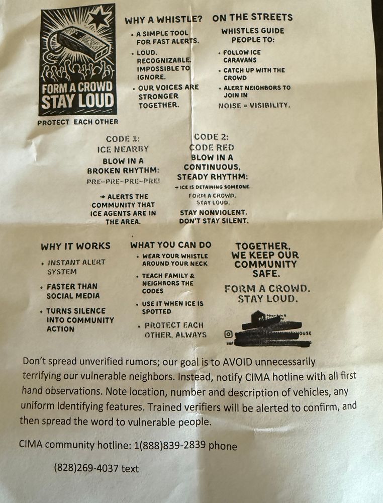 How to react with ICE