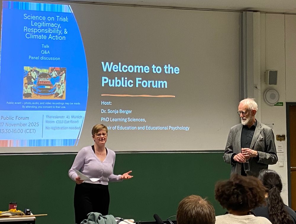 Welcome Presentation at the Public Forum