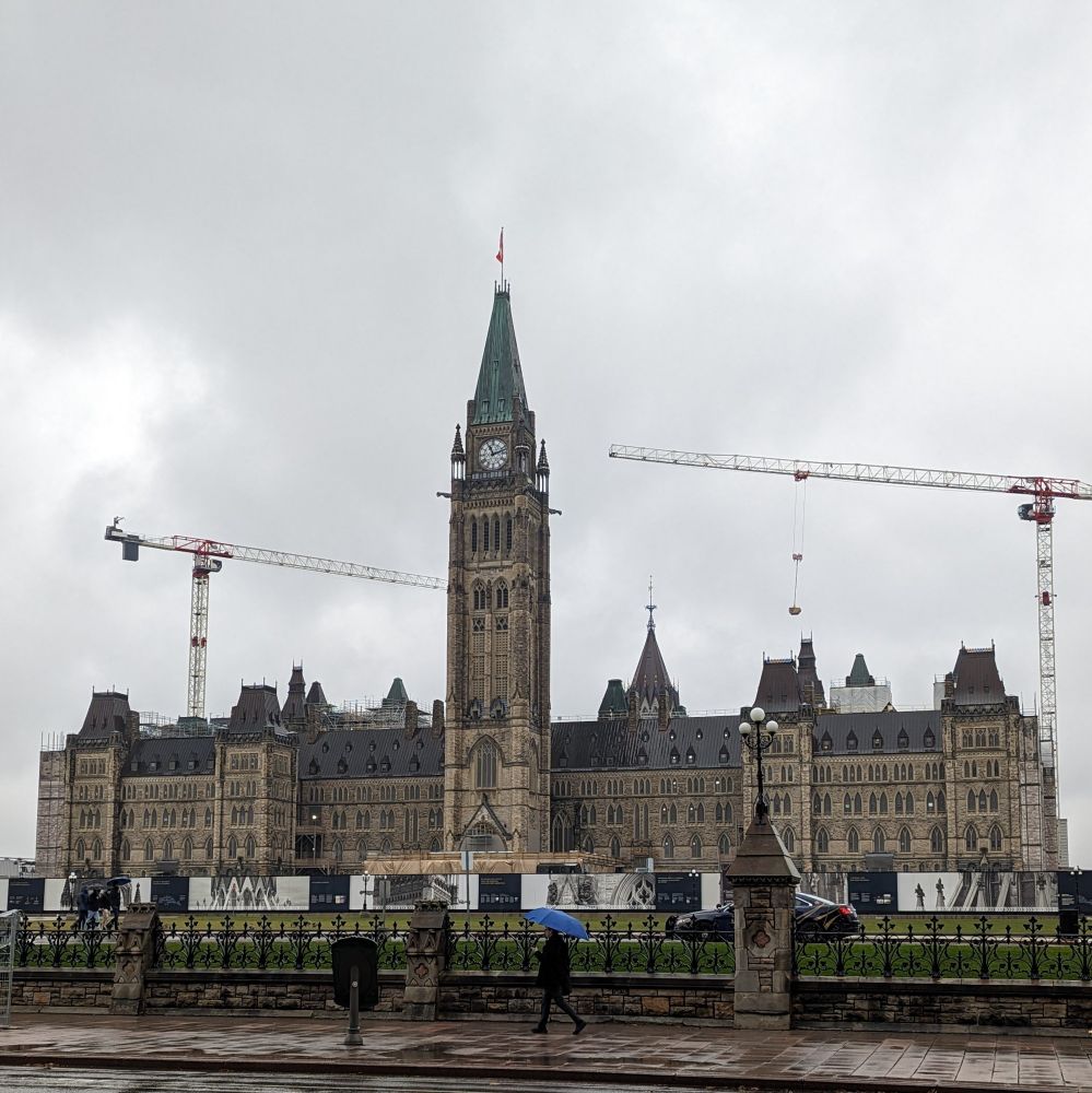 The Parliament Building in Ottawa, Canada
