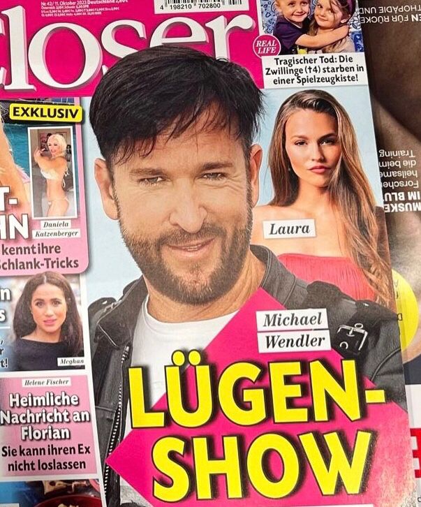 Bild vom Wendler, grinsend, könnte der Sohn von Söder sein 😉