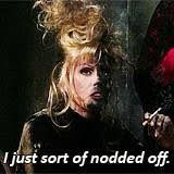 Patsy Stone off of Ab Fab..growing old without dignity 