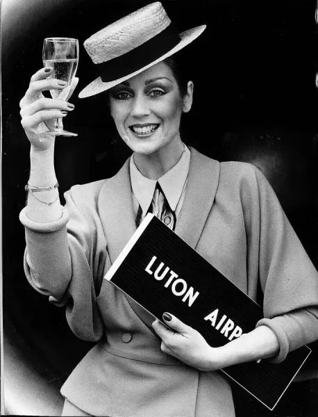 Lorraine Chase off of the advert