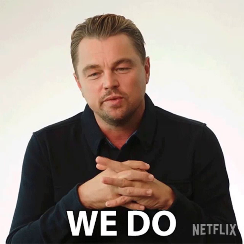 We Do Leonardo Dicaprio GIF