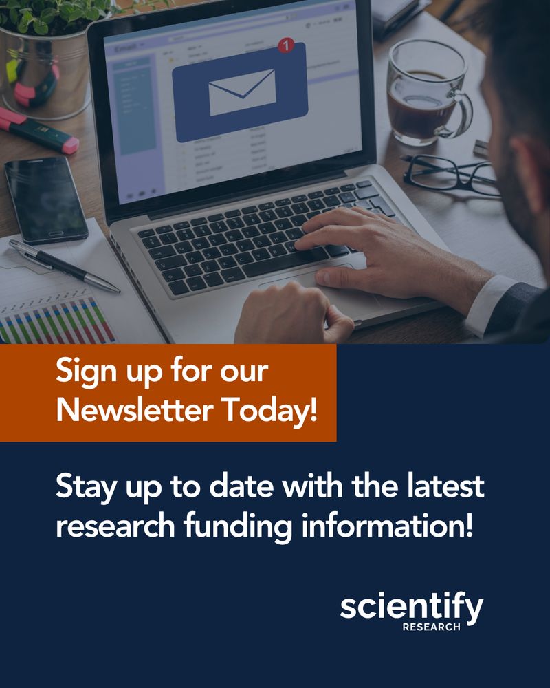Sign up for our Newsletter Today! Stay up to date with the latest research funding information