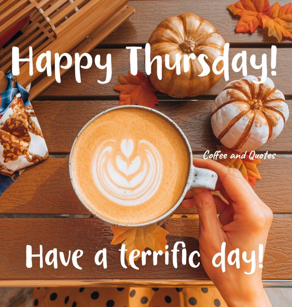 Latte coffee and mini pumpkins! 