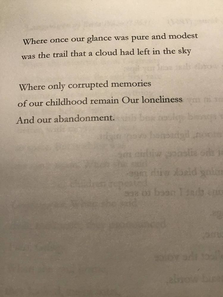 Second page of the poem Paniceiros by Xuan Bello in English translation