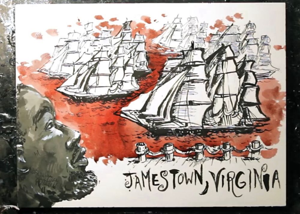 august 20th 1619, long before even the idea of the USA, the first kidnapped Africans were brought into Jamestown VA. The first of ~470,000 brought into North America during the 400yrs of trans Atlantic slave trade, in which 12.8mn Africans were kidnapped and trafficked into slavery