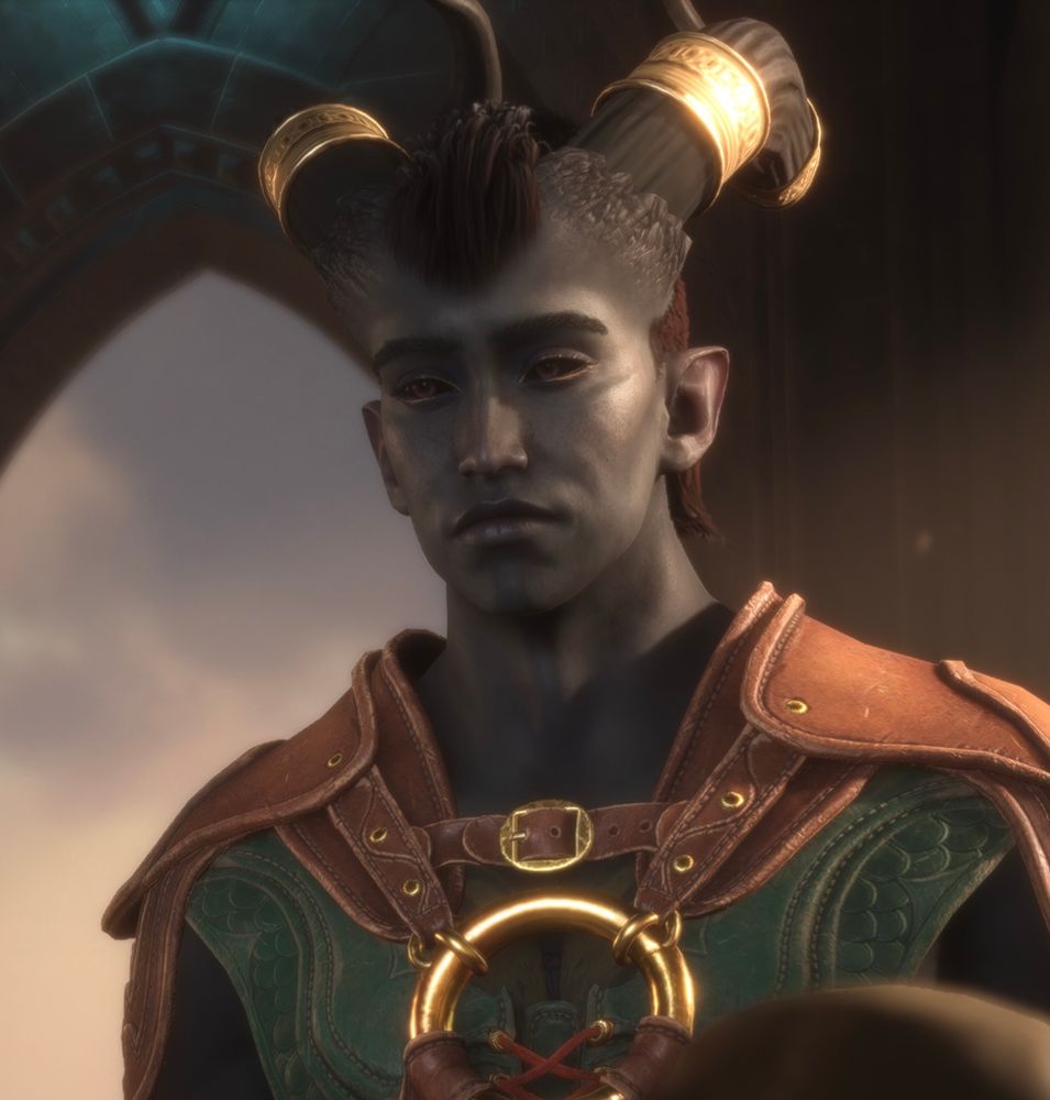 My OC Antares with a neutral expression