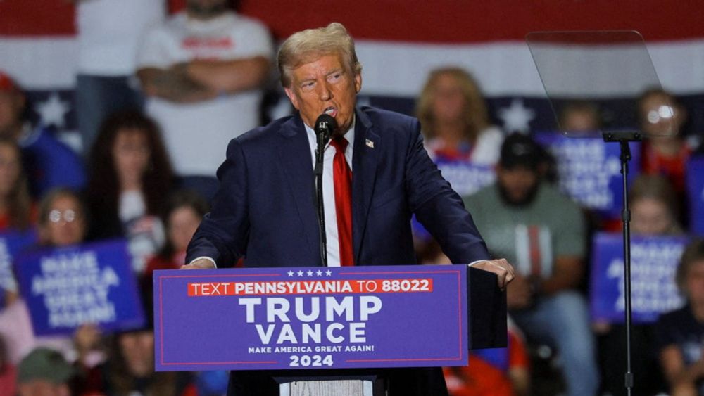 Donald Trump falsely calls Kamala Harris, Joe Biden 'mentally impaired' again, ramping up attacks