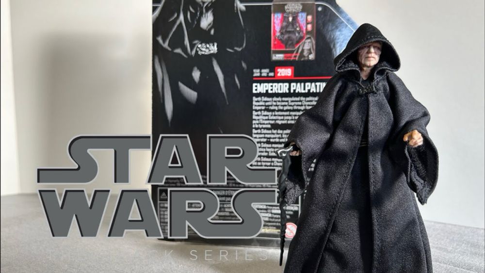 Star Wars The Black Series Archive Emperor Palpatine Return of the Jedi figure review