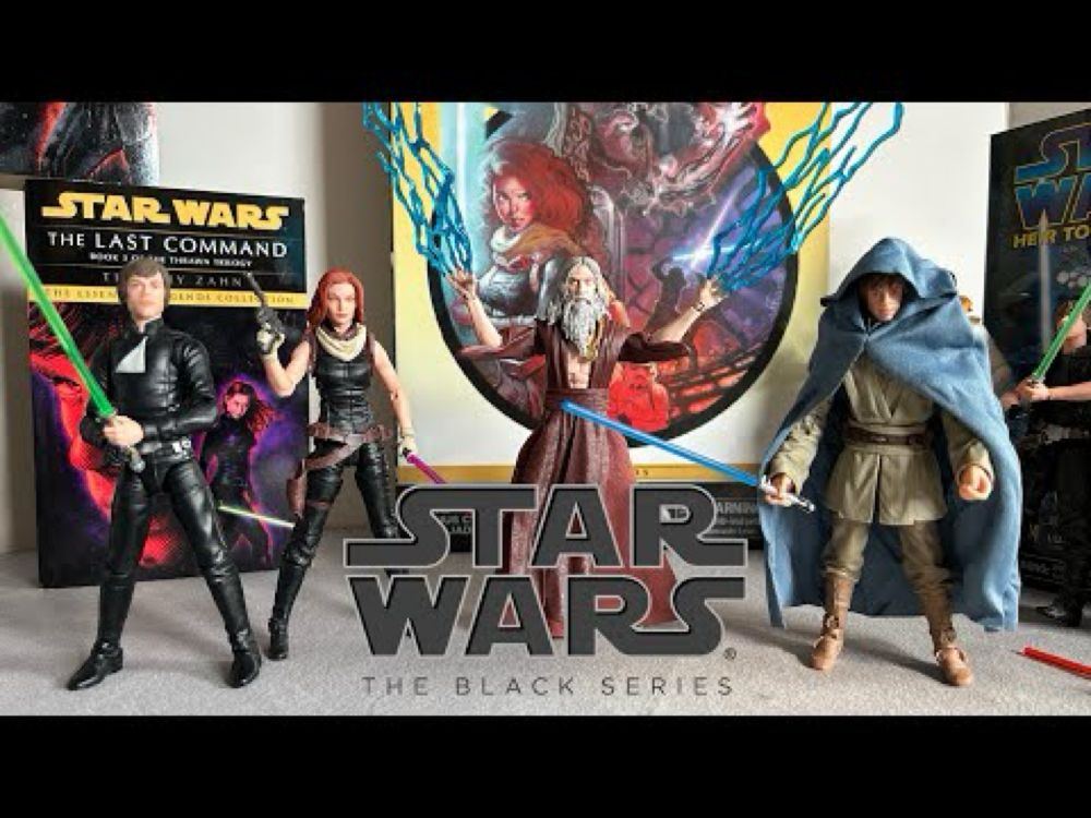 Star Wars The Black Series The Last Command 4 figure set review Thrawn Trilogy 4K