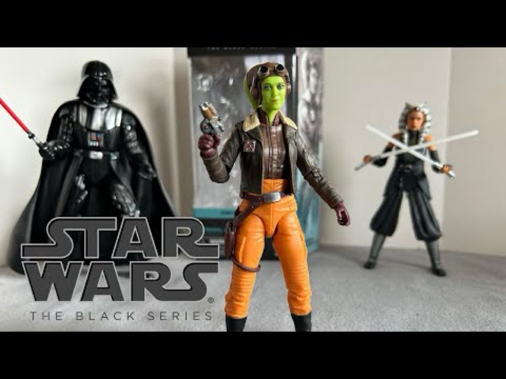 Star Wars The Black Series Hera Syndulla figure review & James Earl Jones tribute