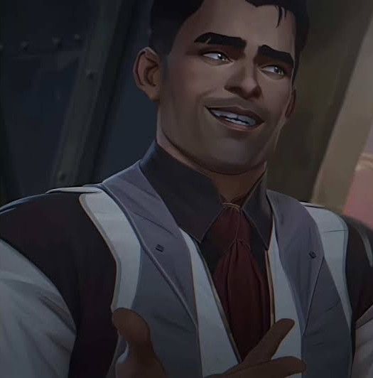 A screenshot of Jayce Talis from Arcane, season 1 episode 3