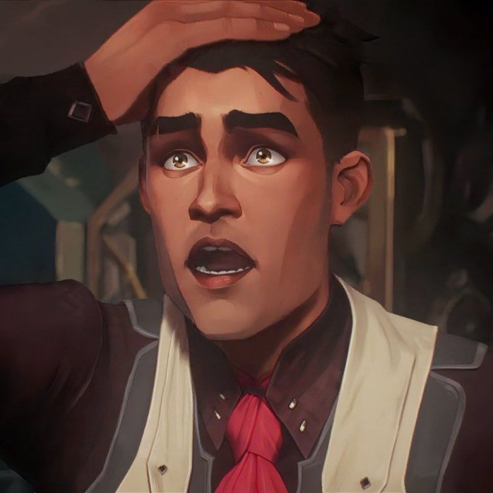 A screenshot of Jayce Talis from Arcane, season 1 episode 3