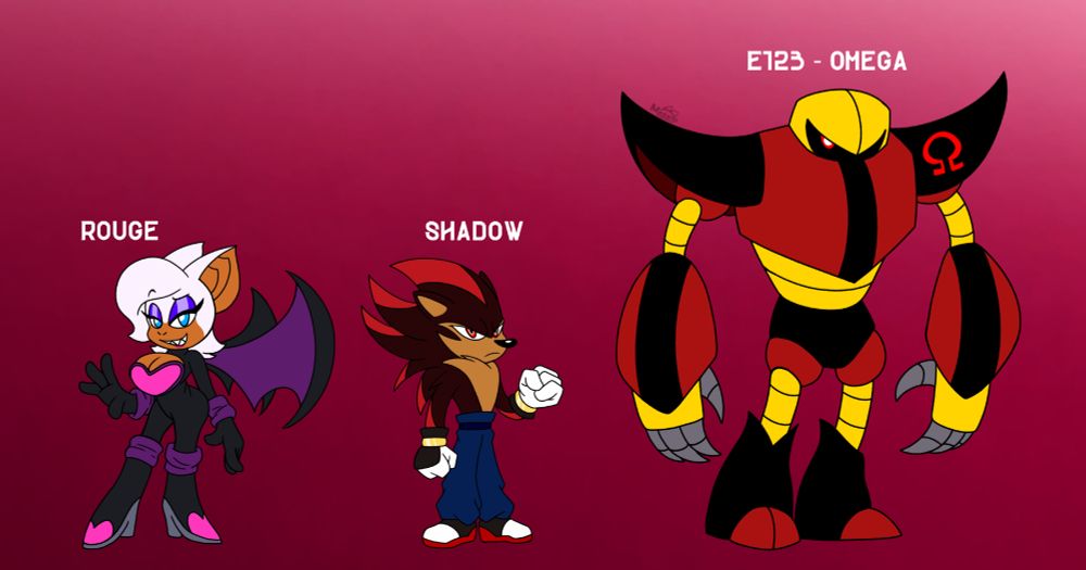 I'm sure you may have noticed by now, I am giving some sonic characters more clothing than usual, mostly with the males. And that is because I wanna break off the idea of males only wearing gloves and shoes, while the females wear fully clothed outfits. So yeah, shadow with pants exist ya'll