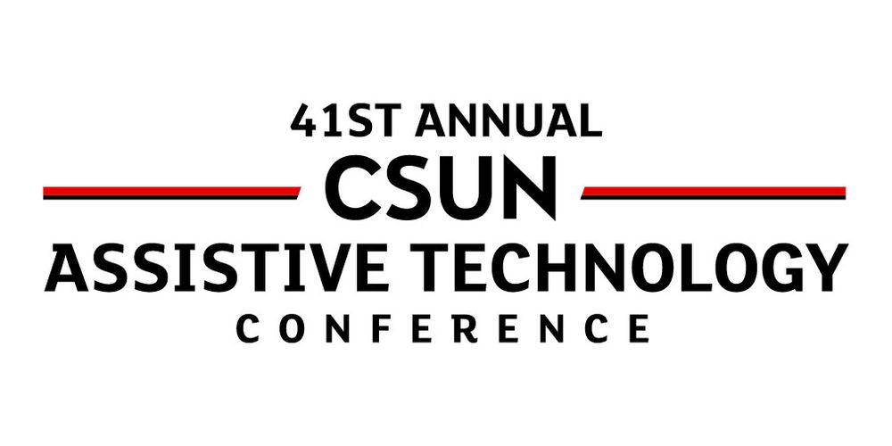 41st Annual C S U N Assistive Technology Conference Logo.