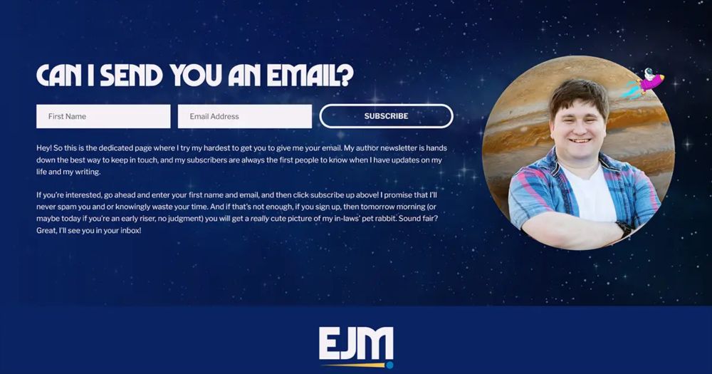 Can I send you an email? | Elijah J. Mears