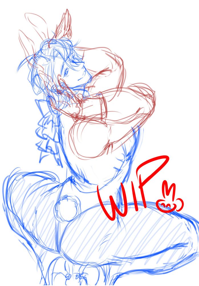 Sampo playboy bunny sketch