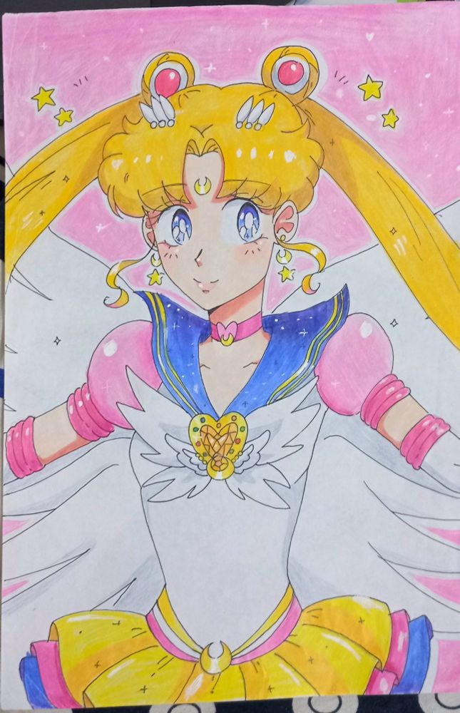 Desenho antigo da sailor moon