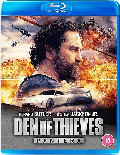 blu ray cover for the film DEN OF THIEVES: PANTERA