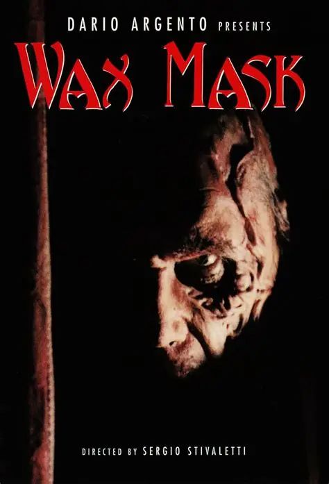 poster for the 1997 film, THE WAX MASK