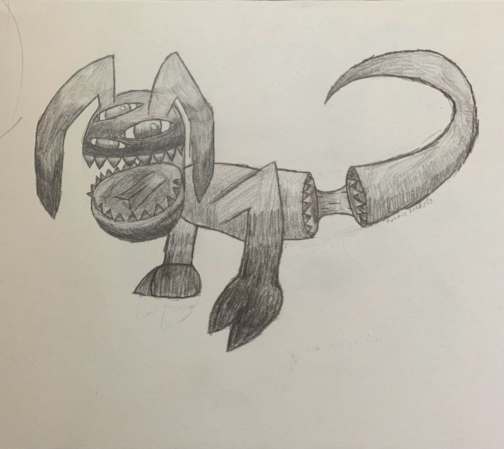 a creature i made out pure boredom one day