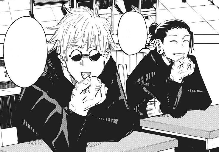 Satoru e Suguru de Jujutsu Kaisen