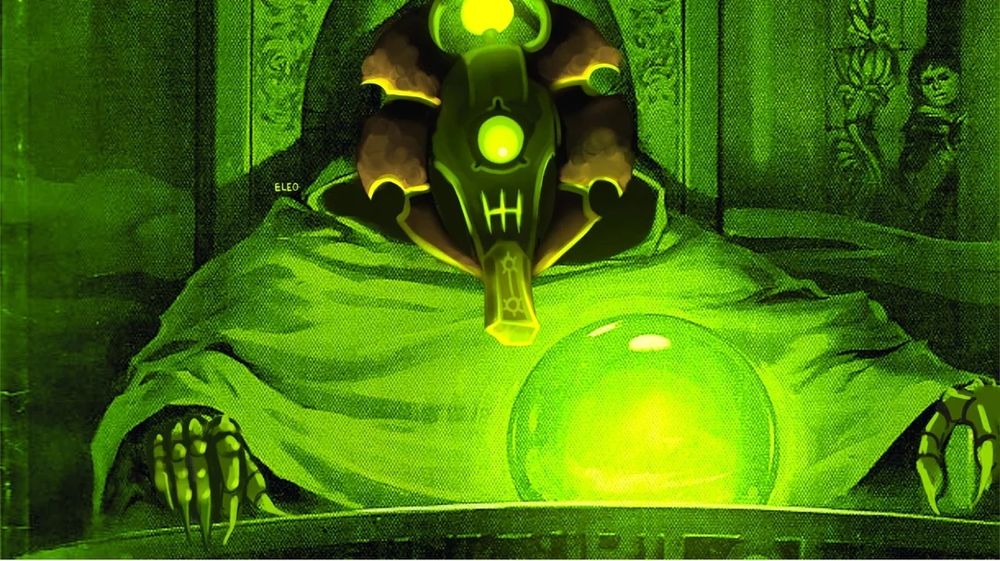 Necron ponders orb