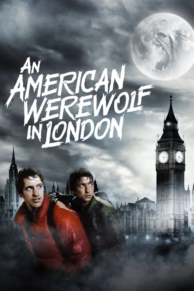 Poster for the 1981 film "An American Werewolf in London"