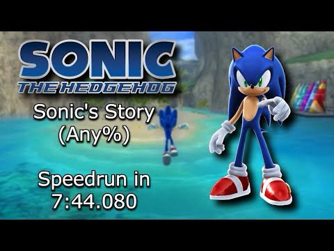 (WR) Sonic '06 - Sonic's Story (Any%) in 7:44.080 (13:41 w/ Loads)