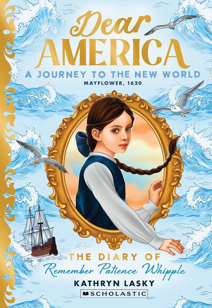 The new cover to Dear America A Journey to the New World by Kathryn Lasky