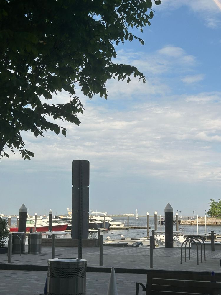 Picture of the harbor view from the Seaport store location!