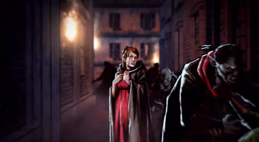 Mary and her followers in New Marais cutscene