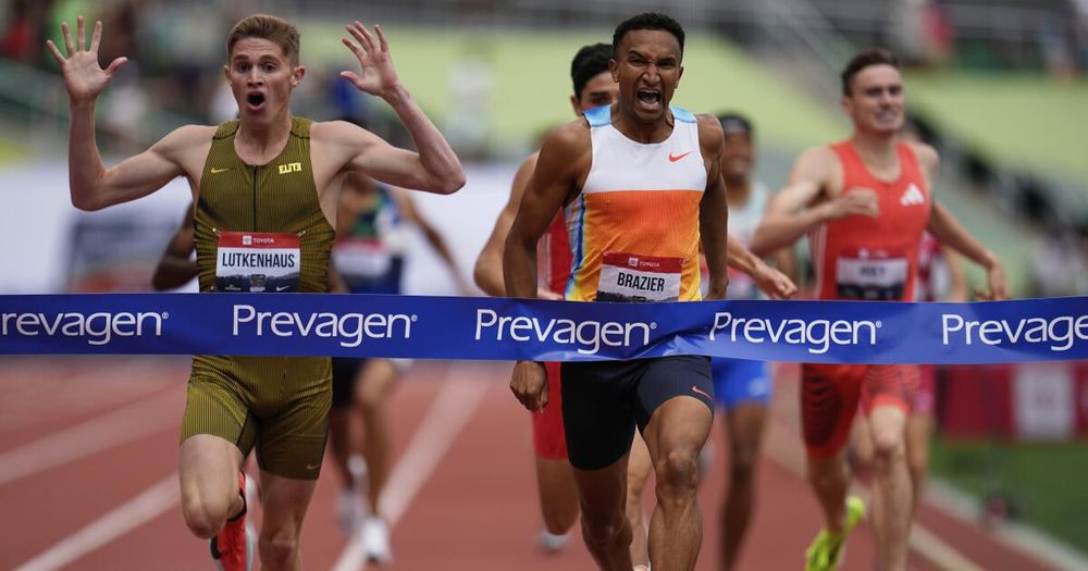 Cooper Lutkenhaus, 16, set a world U18 record in the 800 meters with an electric stretch run at the U.S. Track & Field Championships in Eugene, Ore.