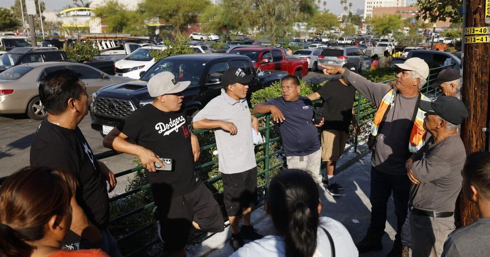 Border Patrol agents reportedly arrested 16 people at a Home Depot in Westlake on Wednesday. They utilized Penske trucks to carry out the arrests