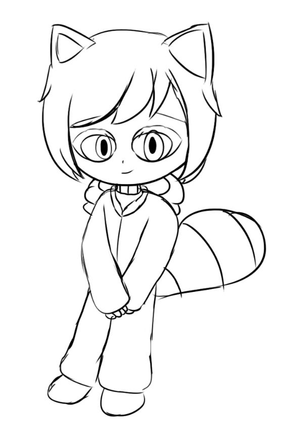 A sketch of my OC, Void