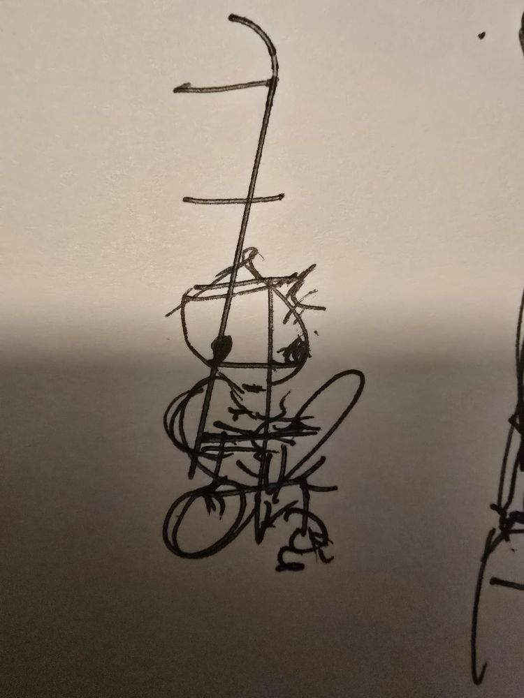 doodle at a terminal