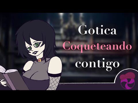 ASMR Roleplay | Chica gotica te coquetea y se te insinua en la biblioteca