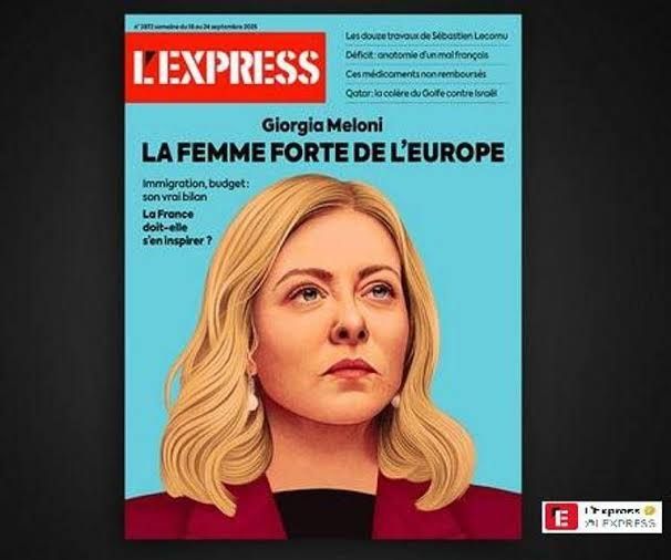 Couverture angiographique de l'Express sur la nouvelle Mussolini 