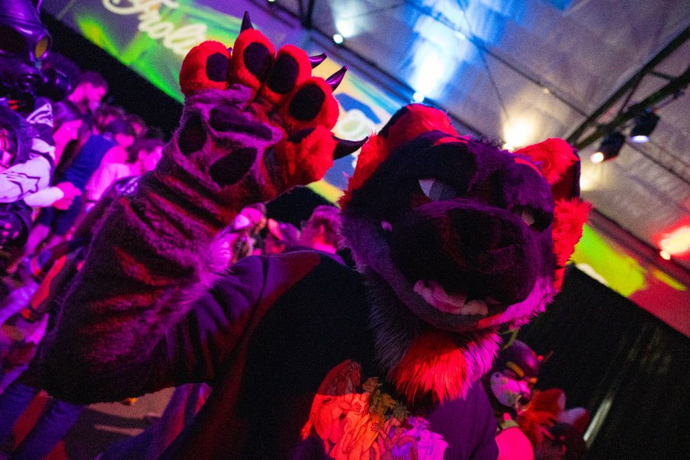 Fursuitting at a particular rave.