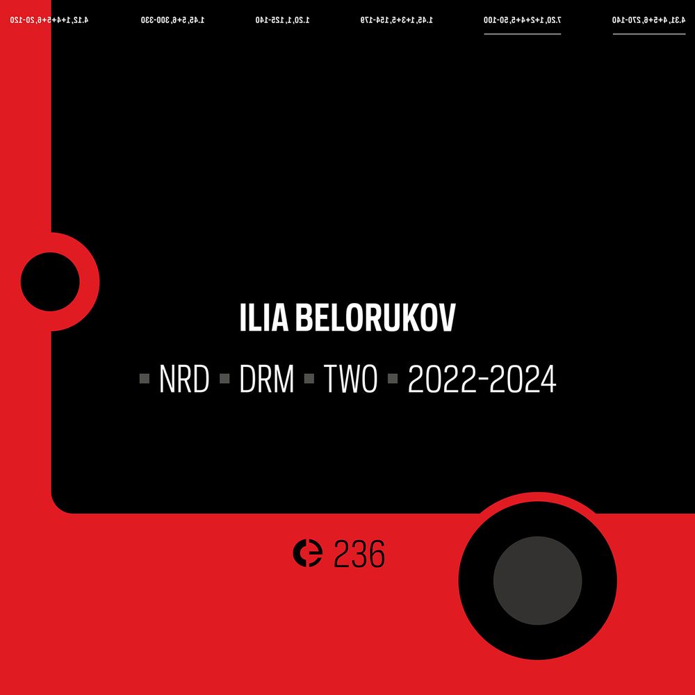 Cover of Ilia Belorukov's album “NRD DRM TWO 2022-2024”